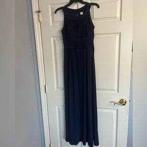 Size 10, navy blue prom/event gown